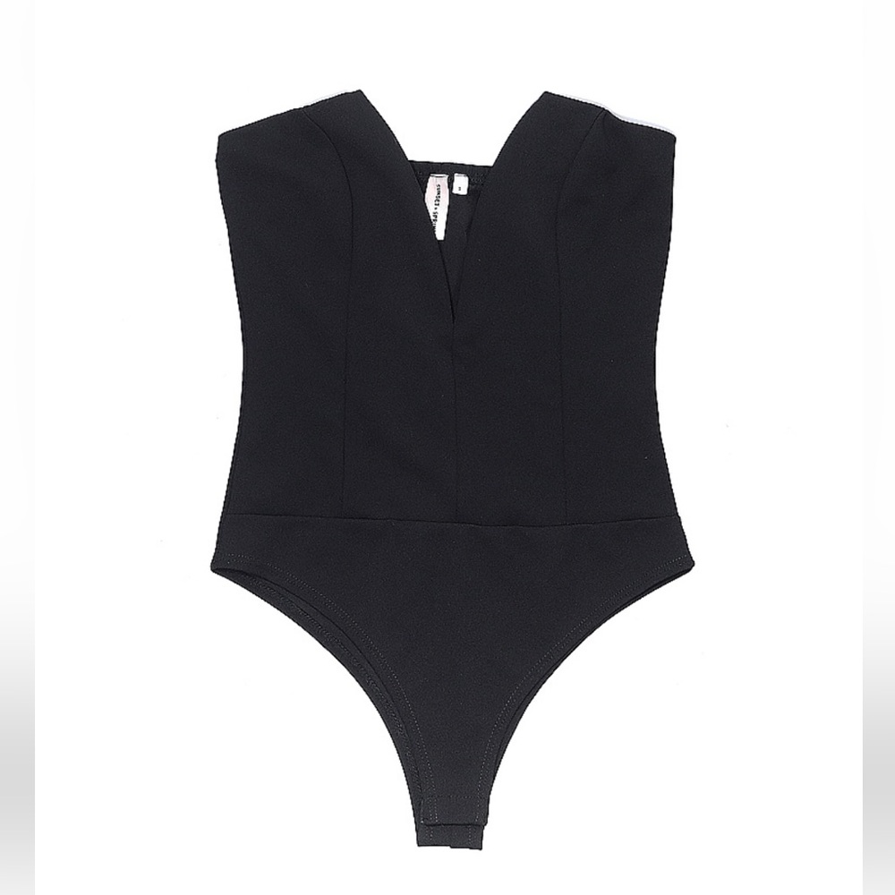 Strapless corset bodysuit
